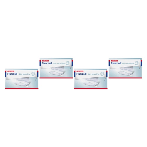 Fixomull Gentle Touch Wide Area Fixation 10cmx2m Pack of 4