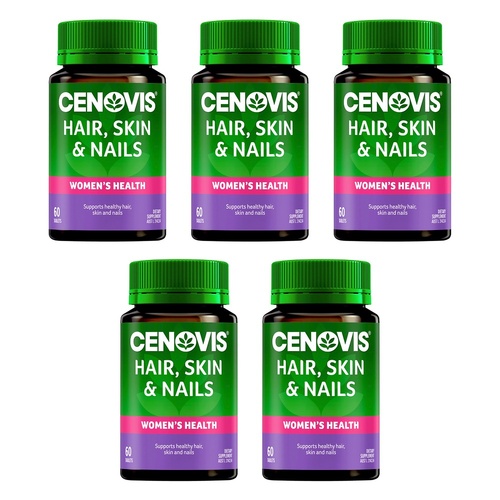 Cenovis Hair, Skin & Nails Women's Health 60 Tablets Pack of 5