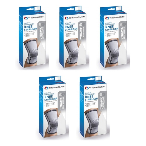 Thermoskin Dynamic Compression Knee Stabiliser Extra Large Pack of 5