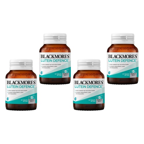 Blackmores Lutein Defence 60 Tablets Pack of 4