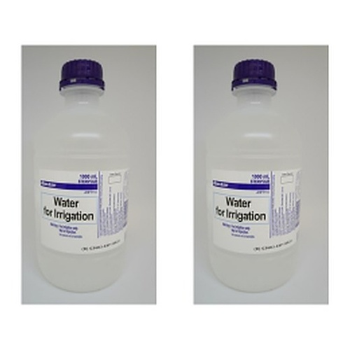 Baxter Steri-Pour Water for Irrigation Solution 1000mL Pack of 2