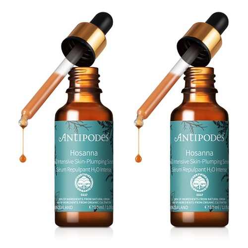 Antipodes Hosanna H2O Intensive Skin-Plumping Serum 30mL Pack of 2