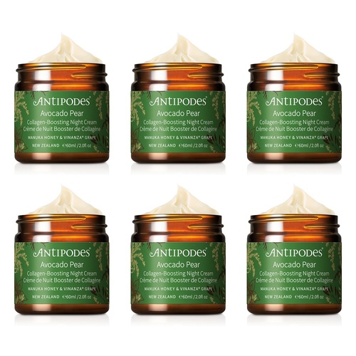 Antipodes Avocado Pear Nourishing Night Cream 60mL Pack of 6