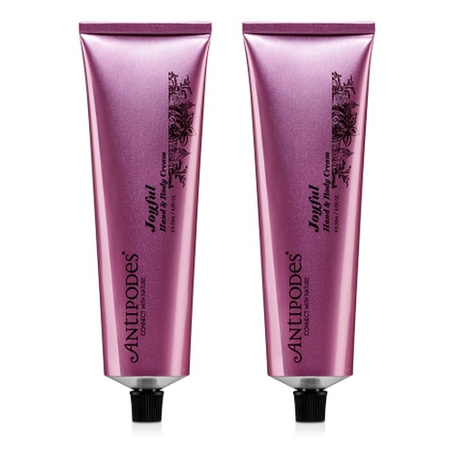 Antipodes Joyful Hand & Body Cream 120mL Pack of 2
