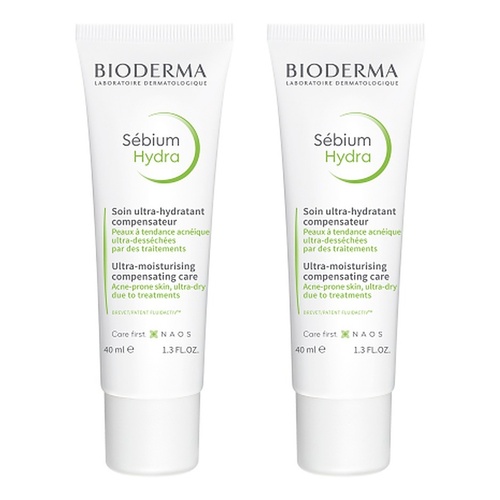 Bioderma Sébium Hydra Nourishing Moisturiser 40mL Pack of 2