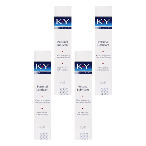 Durex Lubricating Jelly 50g Pack of 4