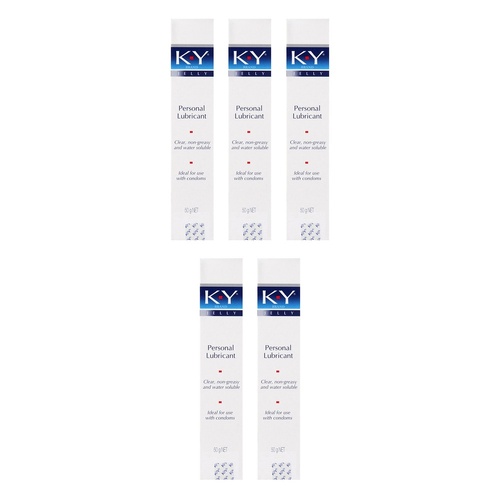 Durex Lubricating Jelly 50g Pack of 5