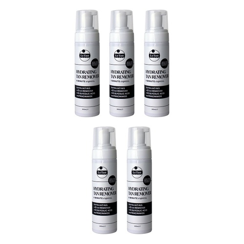 Le Tan Hydrating Tan Remover 200mL Pack of 5