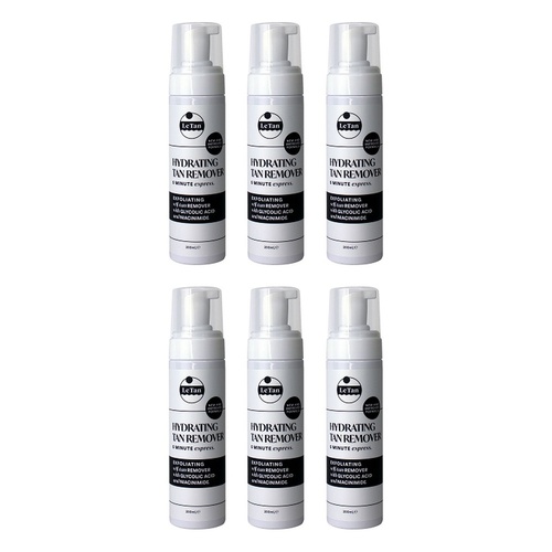 Le Tan Hydrating Tan Remover 200mL Pack of 6