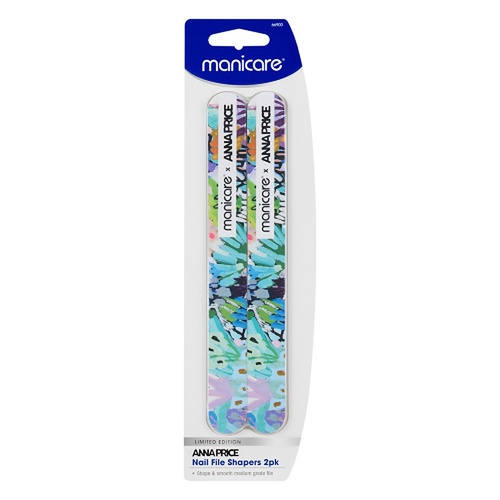 Manicare x Anna Price Nail File Shapers 2 Pack x 3