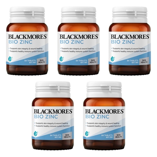 Blackmores Bio Zinc 84 Tablets Pack of 5