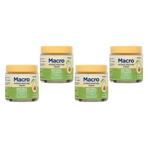 Macro Natural Vitamin E Cream 100g Pack of 4