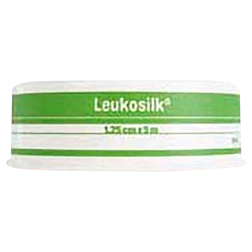 Leukosilk Low Allergy Medical Tape 1.25cm x 5m
