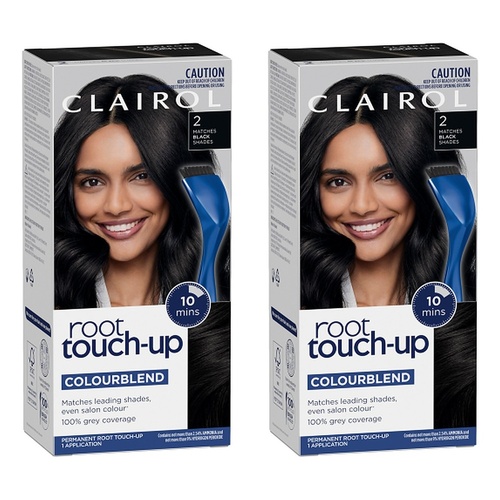 Clairol Root Touch-Up 2 Black Pack of 2