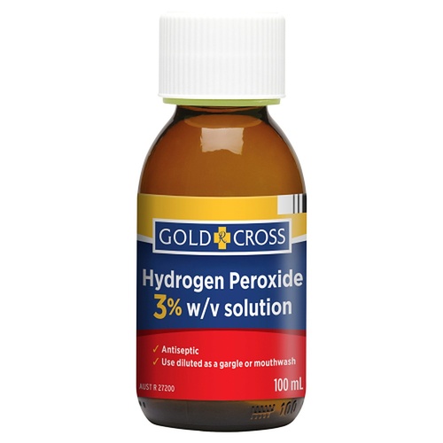 GOLDX Hydrogen Peroxide 3% 100mL