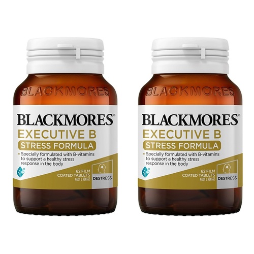 Blackmores Executive B Stress Formula 62 Tablets Pack of 2