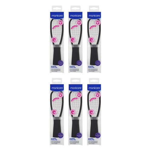 Manicare pediPRO Double-Sided Callus File Pack of 6