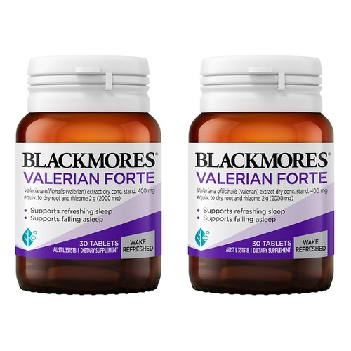 Blackmores Valerian Forte 30 Tablets Pack of 2