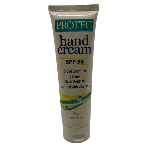 Protec Hand Cream SPF 50 75g Tube