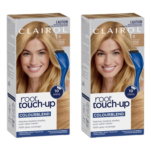 Clairol Root Touch-Up 8 Medium Blonde Pack of 2