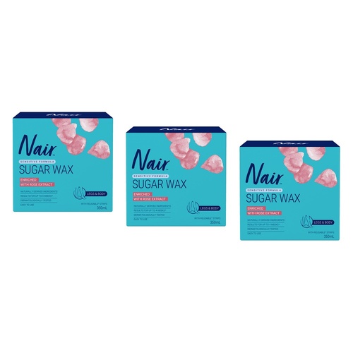 Nair Natural Origin Sugar Wax 508g Pack of 3