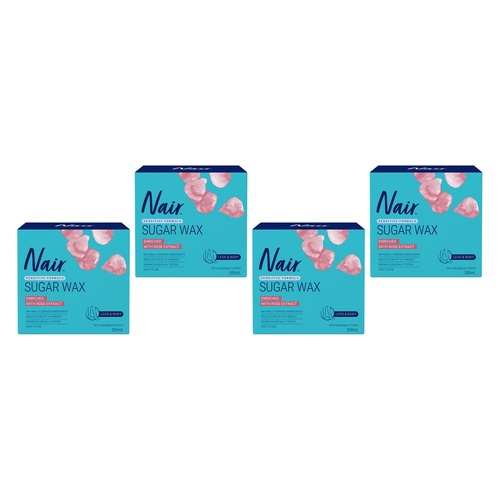 Nair Natural Origin Sugar Wax 508g Pack of 4
