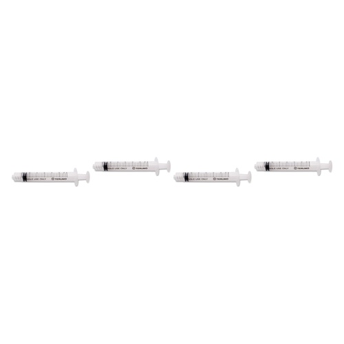 Terumo Syringe NN 3mL LL 100 Pack Bundle of 4