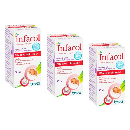 Infacol Wind Drops 50mL Pack of 3