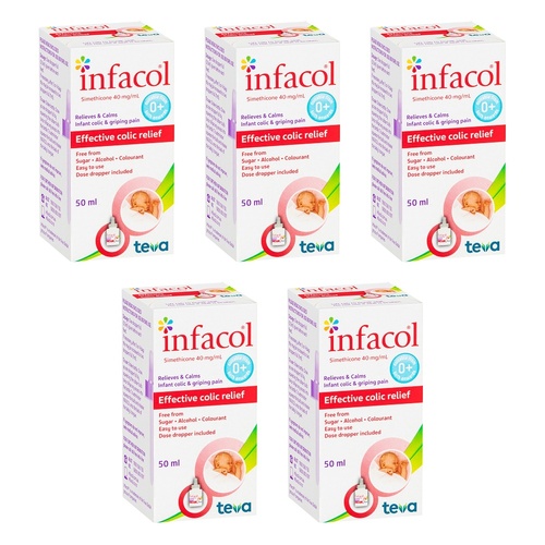 Infacol Wind Drops 50mL Pack of 5