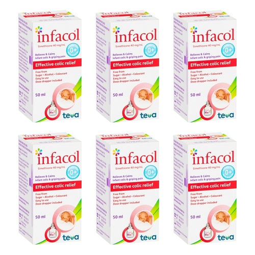 Infacol Wind Drops 50mL Pack of 6