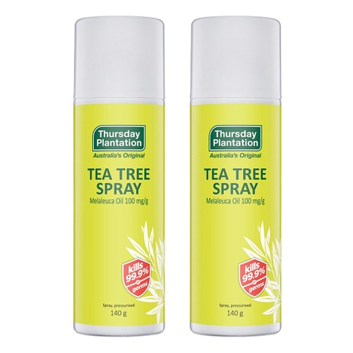 Thursday Plantation Tea Tree Spray Antiseptic 140g Pack of 2