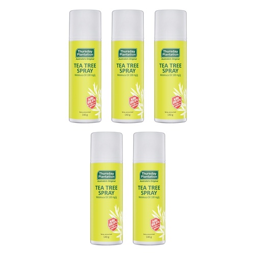 Thursday Plantation Tea Tree Spray Antiseptic 140g Pack of 5