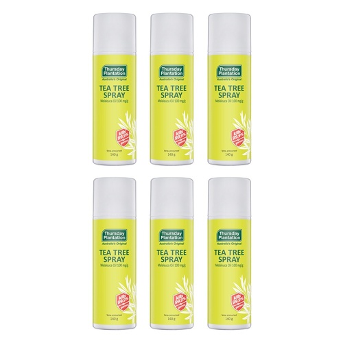 Thursday Plantation Tea Tree Spray Antiseptic 140g Pack of 6