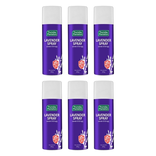Thursday Plantation Lavender Spray 140g Pack of 6