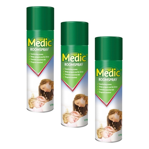 Medic Room Spray 125g Pack of 3