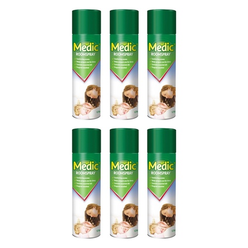 Medic Room Spray 125g Pack of 6