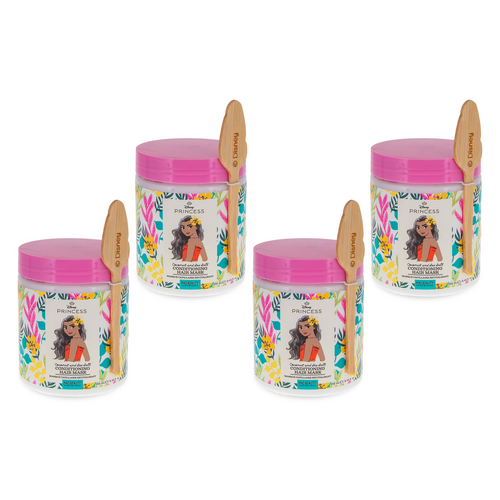 Disney Moana Hair Mask 250ml Conditioning Treatment Disney Princess Pack of 4