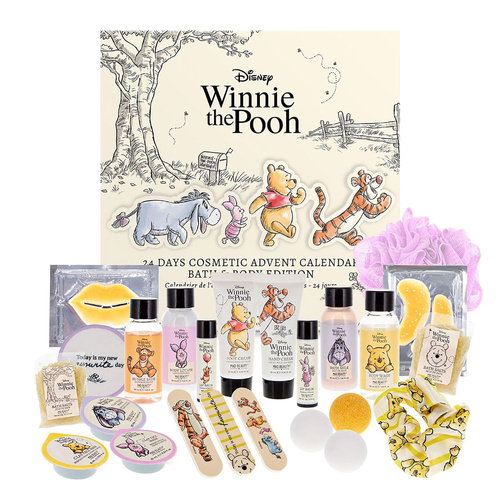 Disney Winnie the Pooh 24 Day Bath and Body Advent Calendar