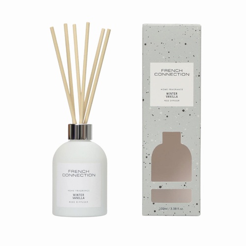 French Connection Winter Vanilla Reed Diffuser 100mL