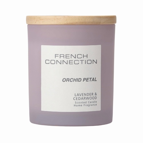 French Connection Pastel Range Candle Orchid Petal 200g