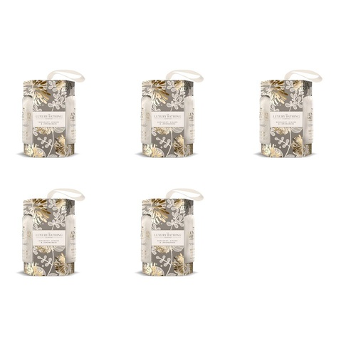 Luxury Bathing Co Bergamot Ginger & Lemongrass Gift Set 2 x 100mL Bundle of 5