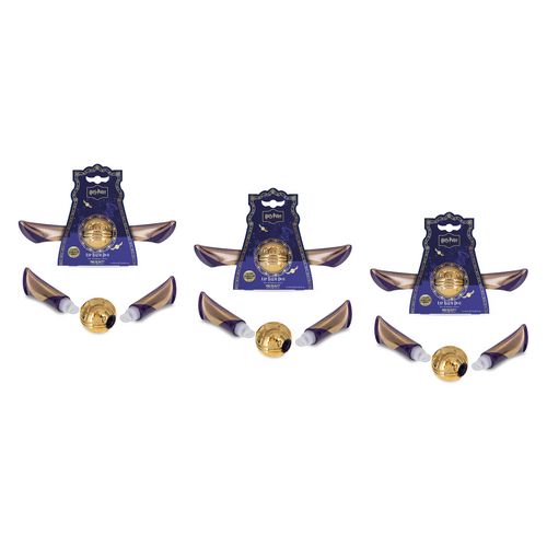 Warner Bros Harry Potter Golden Snitch Lip Balm Duo 2x10ml Pack of 3