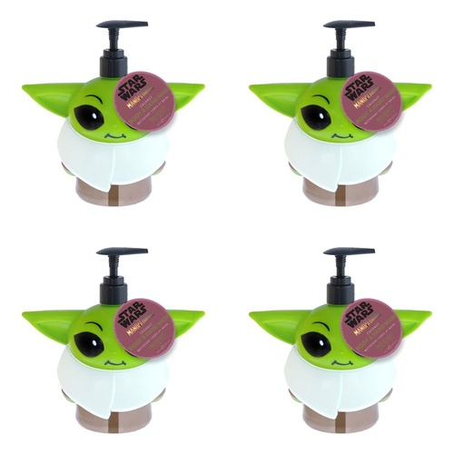 Disney Star Wars The Mandalorian The Child Coconut Body and Hand Wash 500mL Pack of 4