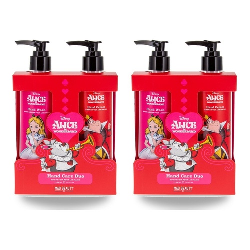 Disney Alice in Wonderland Hand Wash and Hand Cream Duo 2 x 230mL Bundle of 2