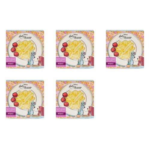 Disney Lady and the Tramp Bath Soap Spaghetti 50g Pack of 5