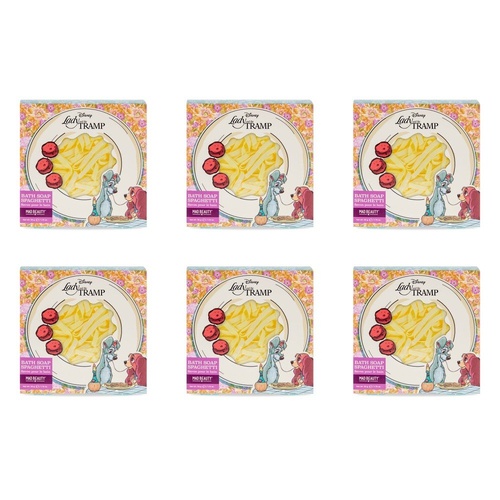 Disney Lady and the Tramp Bath Soap Spaghetti 50g Pack of 6