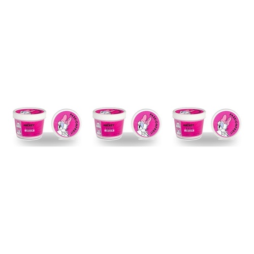 Disney Mickey and Friends Daisy Duck Bath Jelly Passionfruit 95mL Pack of 3