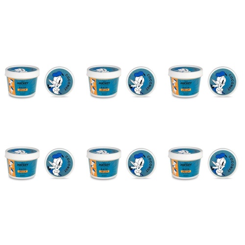 Disney Mickey and Friends Donald Duck Bath Jelly Coconut 95g Pack of 6