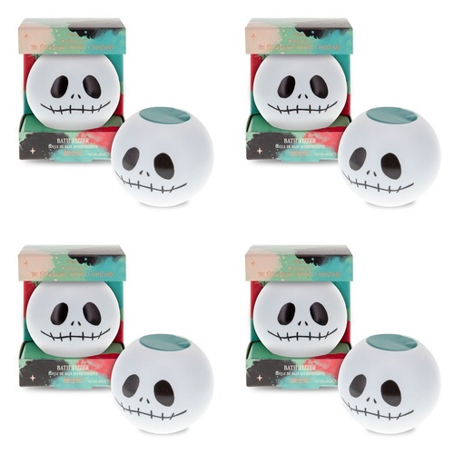 Disney The Nightmare Before Christmas Jack Skellington Cauldron Bath Fizzer 130g Pack of 4