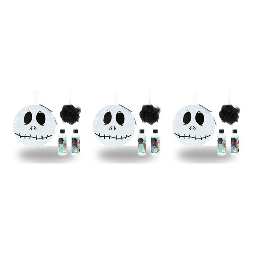 Disney The Nightmare Before Christmas Jack Skellington Bath & Body Pinata Gift Set Bundle of 3